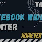 How To Use Notebook Widget In Tkinter Python