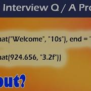 Python Interview Questions In Tamil Be Careful While Coding String Formatting Inside Print