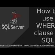 MSSQL Part3 How To Use SELECT Statement And WHERE Clause In SQL