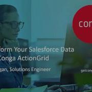 Transform Your Salesforce Data With Conga ActionGrid