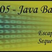 Java Basics 05 Java Escape Sequences