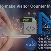 How To Make Visitor Counter In Php Api Get Browser OS Details Track User Location