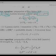 Particle Physics Lecture 2 Scalar Spinor And Vector Fields
