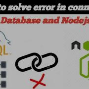 How To Solve Error In Connecting MYSQL Database And Node Js Error In Connecting MYSQL And Database