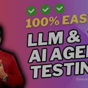 The 100 EASIEST Way To Test LLMs AI Agents Seriously