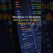 What Are WeakMap And WeakSet JavaScript Memory Tips You Need Coding Javascriptdev