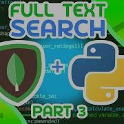 MongoDB Python 3 Full Text Search With Atlas Search