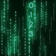 Binary Code Matrix Background With Numbers Moving Downward On Screen Video Abstract Stock Footage
