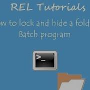 Folder Hide Lock Batch
