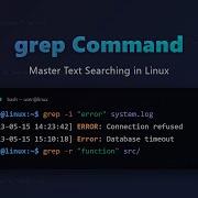 Grep Command Basics Text Searching In Linux For Beginners