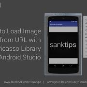 How To Load Image From URL With Picasso Library In Android Studio Sanktips