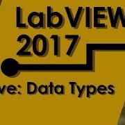 Introduction Course To LabVIEW Lesson 5 Identifying Data Types