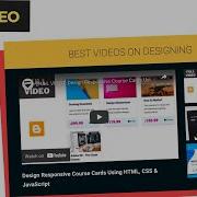 FULL VIDEO How To Design A Responsive Video Gallery Using HTML CSS JavaScript