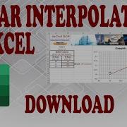 Download Excel Sheet For Linear Interpolation Calculation English Tutorial