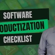 Quick Software Productization Checklist For Software Development