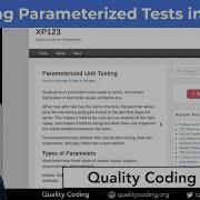 Parameterized Swift Tests In XCTest Live Coding
