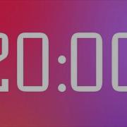 20 Minute Timer Countdown Silent And Colorful