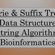 03 Trie Suffix Tree Data Structure String Algorithm In Bioinformatics Bangla