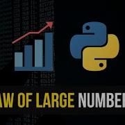 Law Of Large Numbers In Python