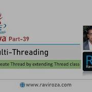 Java Part 39 Java Thread Example By Extending Thread Class Gujarati