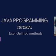 Lesson 32 User Defined Methods Part 2 Calling Void Methods