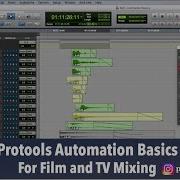 Protools Automation Basics For Mixing Film And TV