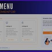 Stunning Mega Menu Tutorial How To Create A Mega Menu Using Elementor Pro