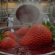 How Strawberry Jam Is Made Inside The Factory Full Process