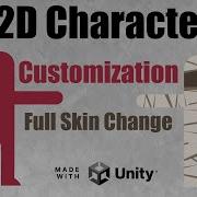 2D Character Customization Full Skin Changing Unity Tutorial
