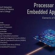 Elements Of Embedded Systems Lecture 2 Processor Chips For Embedded Applications MSc Physics