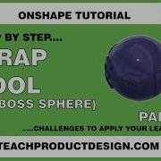 Onshape Tutorial How To Create A WRAP On A SPHERE Step By Step Guide