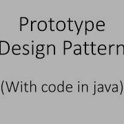 Шаблон проектирования Прототип в Java