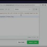 Average Population HackerRank SQL
