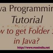 How To Get Folder Size In Java
