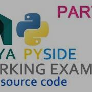 Maya PySide Working Example PART 01