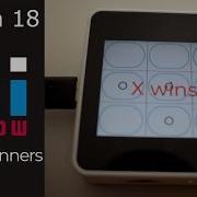 M5Core2 Touch Screen Games In UiFlow TicTacToe
