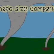 Tornado Size Comparison But It Has Realistic Sizes