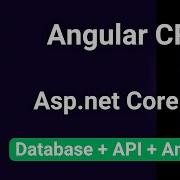 Complete CRUD App With Angular NET Core API Full Stack Project For Beginners From Scratch