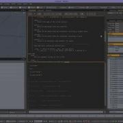 Python Editor Usage Practical Examples Modo 902