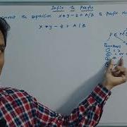Infix To Prefix Conversion Arithmetic Expressions NOTATIONS Data Structures Telugu