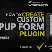 How To Create Custom Popup Form Plugin In WordPress Step By Step Tutorial