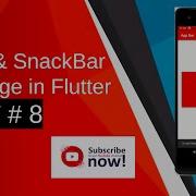 How To Create Toast And Snack Bar In Flutter PART 8