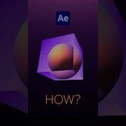 Refracting 3D Cube Animation In After Effects Tutorial