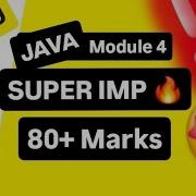 OOPS With JAVA MODULE 4 SUPER IMPORTANT BCS306A MODEL PAPER SOLUTIONS PASSING PACKAGE Vtu Cse