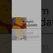 Npm Udpate Shorts
