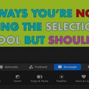 5 Ways To Use The Selection Tool In Procreate Work Faster In Procreate