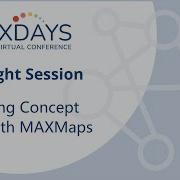MAXDAYS 2023 Spotlight Session Creating Concept Maps With MAXMaps