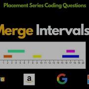 Merge Intervals Placement Essentials Leetcode 56 Tamil