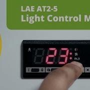 Setting A Light Control Switch LAE AT2 5 Digital Controller