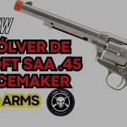 REVIEW GM TATICO AIRSOFT REVOLVER PEACEMAKER KING ARMS 45